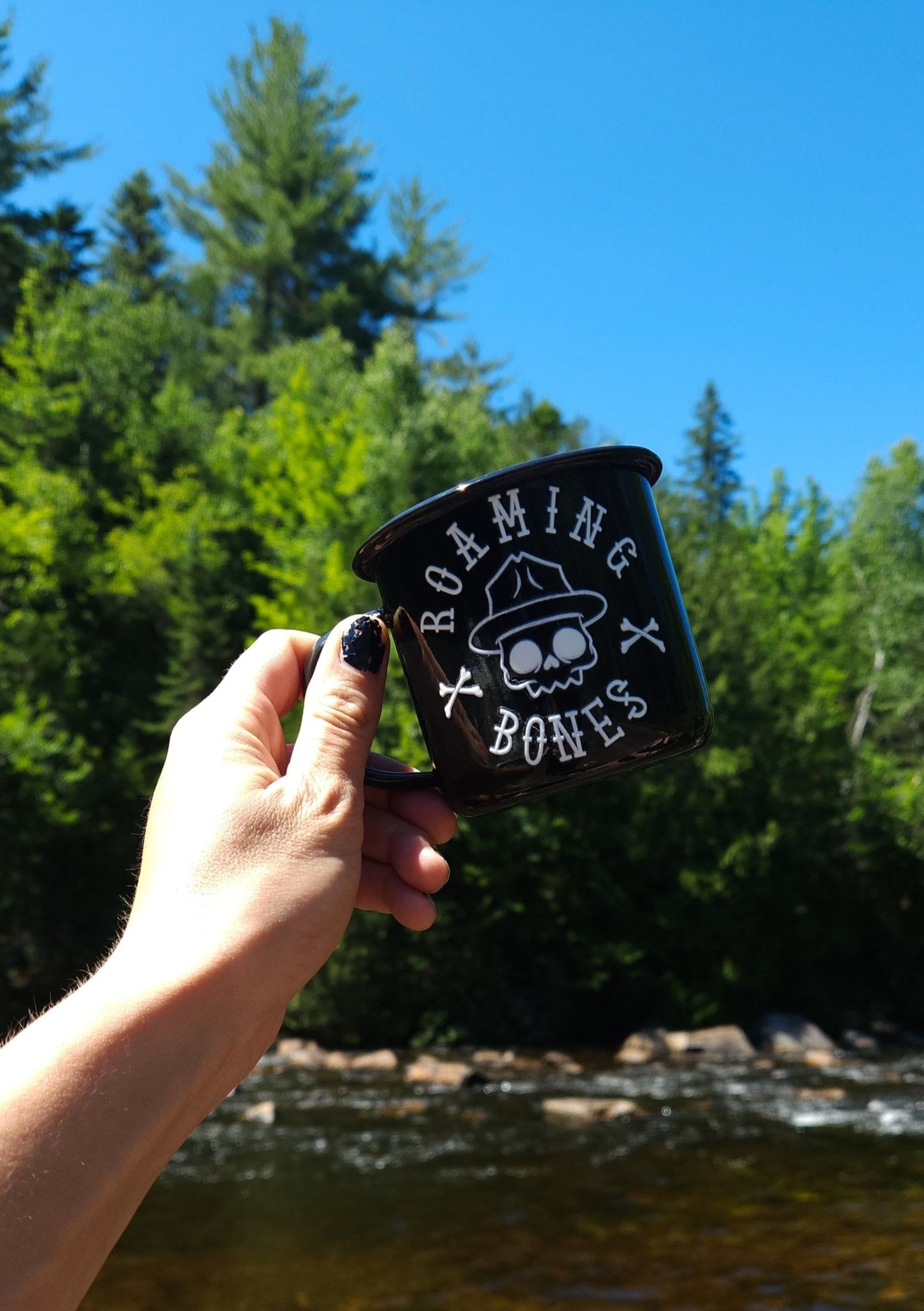 Black Logo Mug - Roaming Bones