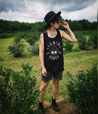 Black Logo Tank - Roaming Bones