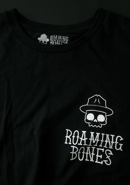 Black Logo Tee - Roaming Bones