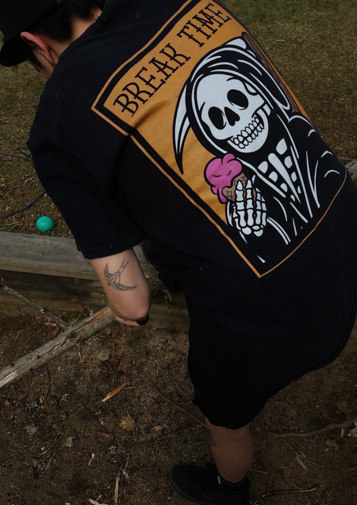 Break Time Tee - Roaming Bones