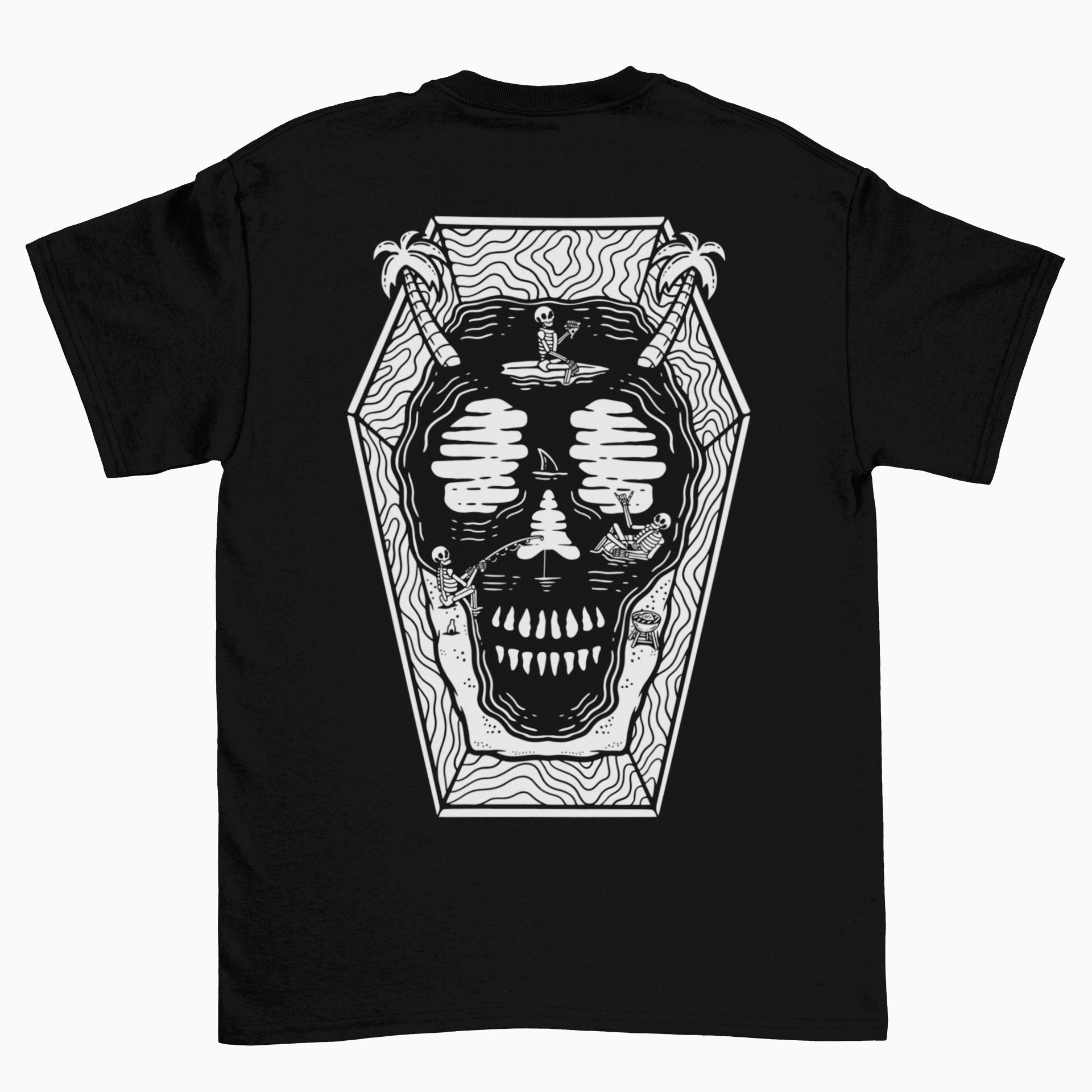 Coffin Island Tee - Roaming Bones