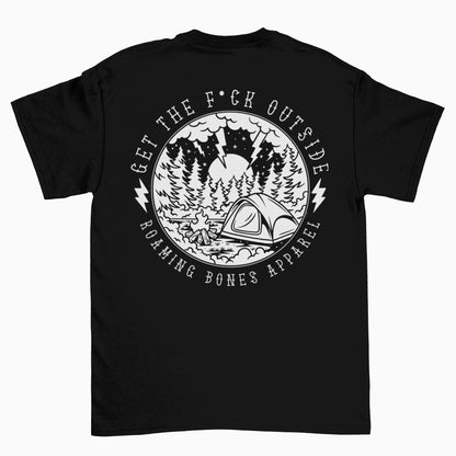 Get The F*ck Outside Tee - Roaming Bones