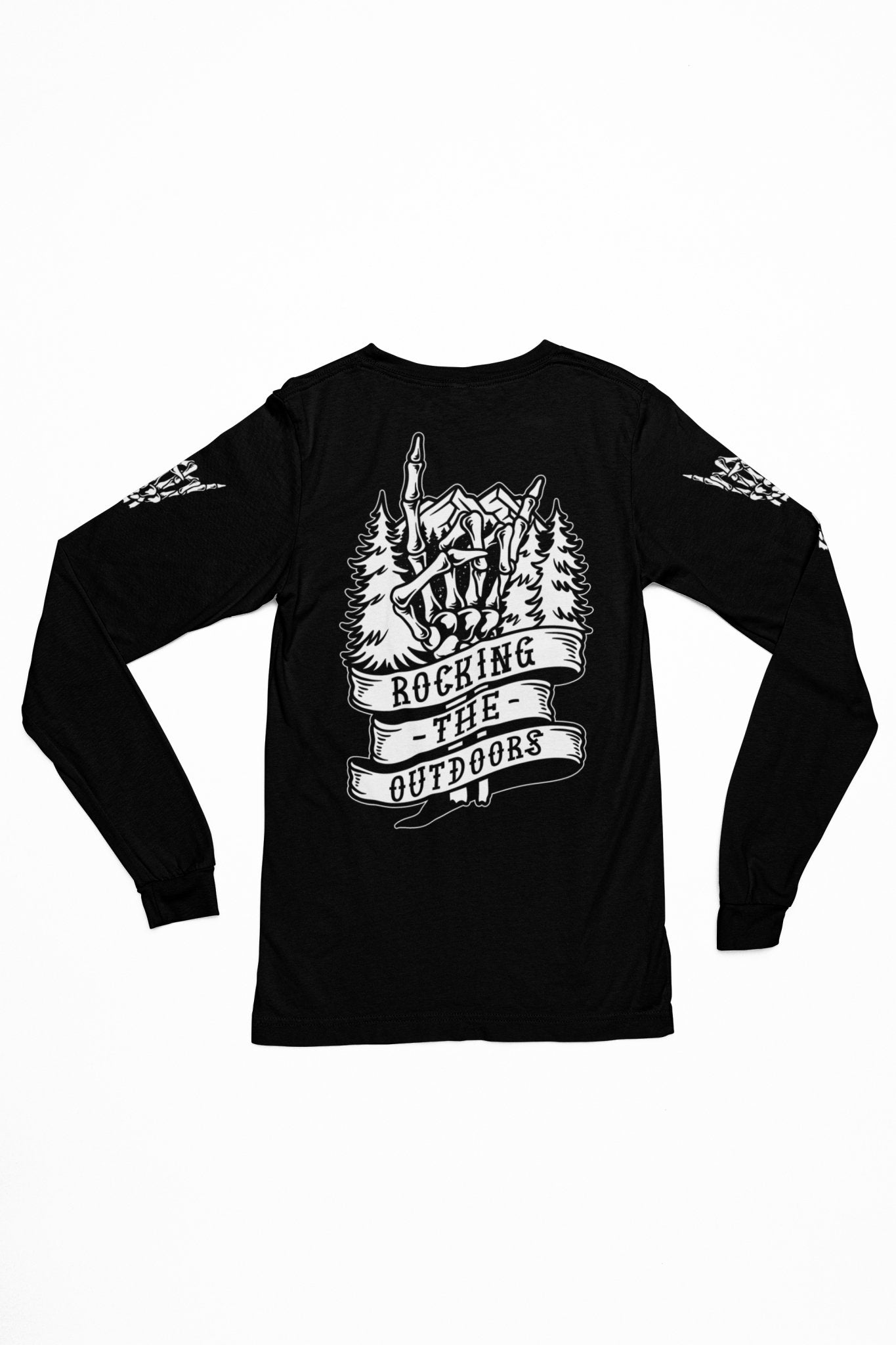 Rocking The Outdoors Longsleeve - Roaming Bones