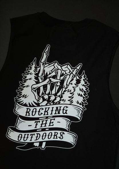 Rocking The Outdoors Tank - Roaming Bones