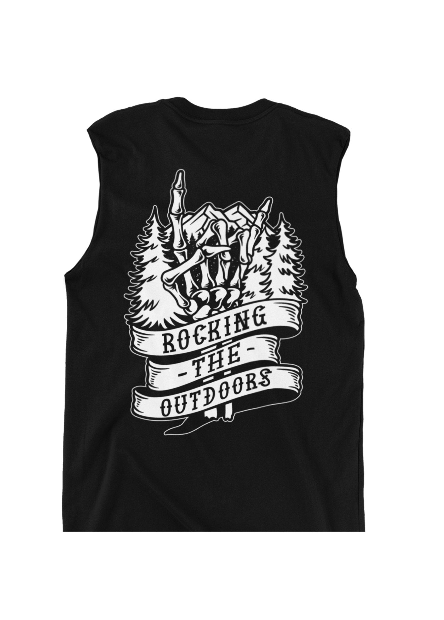 Rocking The Outdoors Tank - Roaming Bones