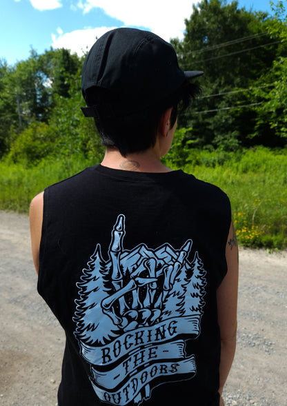 Rocking The Outdoors Tank - Roaming Bones